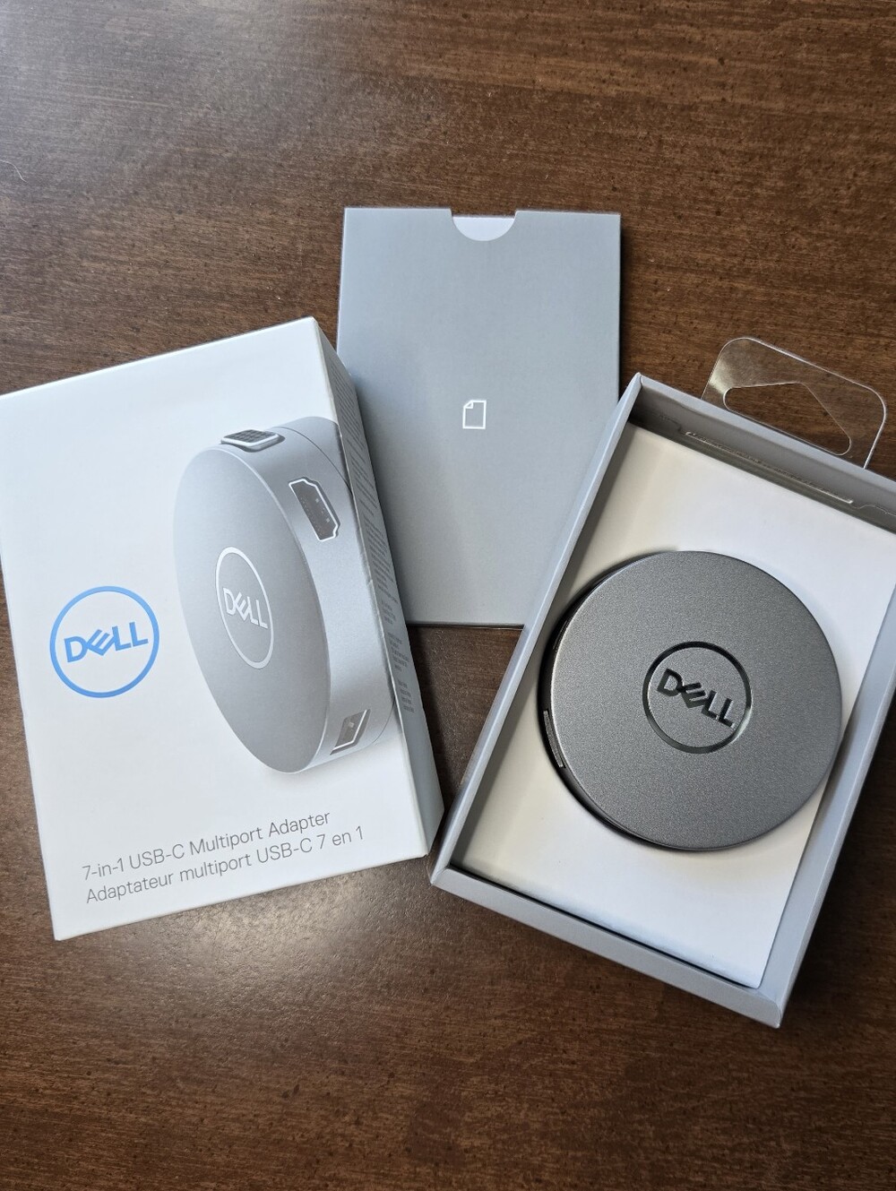 New Dell DA305 6-in-1 USB-C Multiport Adapter Docking Station W/ Box & Manual
